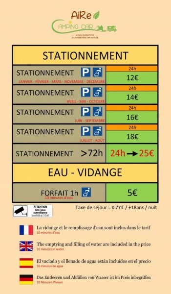 Aire Camping de La Cite, France