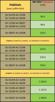 Tarifs MH29 2023 FR Tarifs MH29 2023 FR